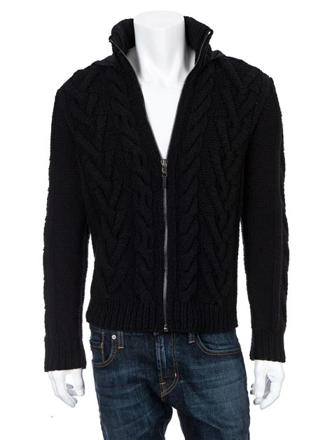 michael kors men's hooded sweater|Michael Kors scoop neck jumpers.